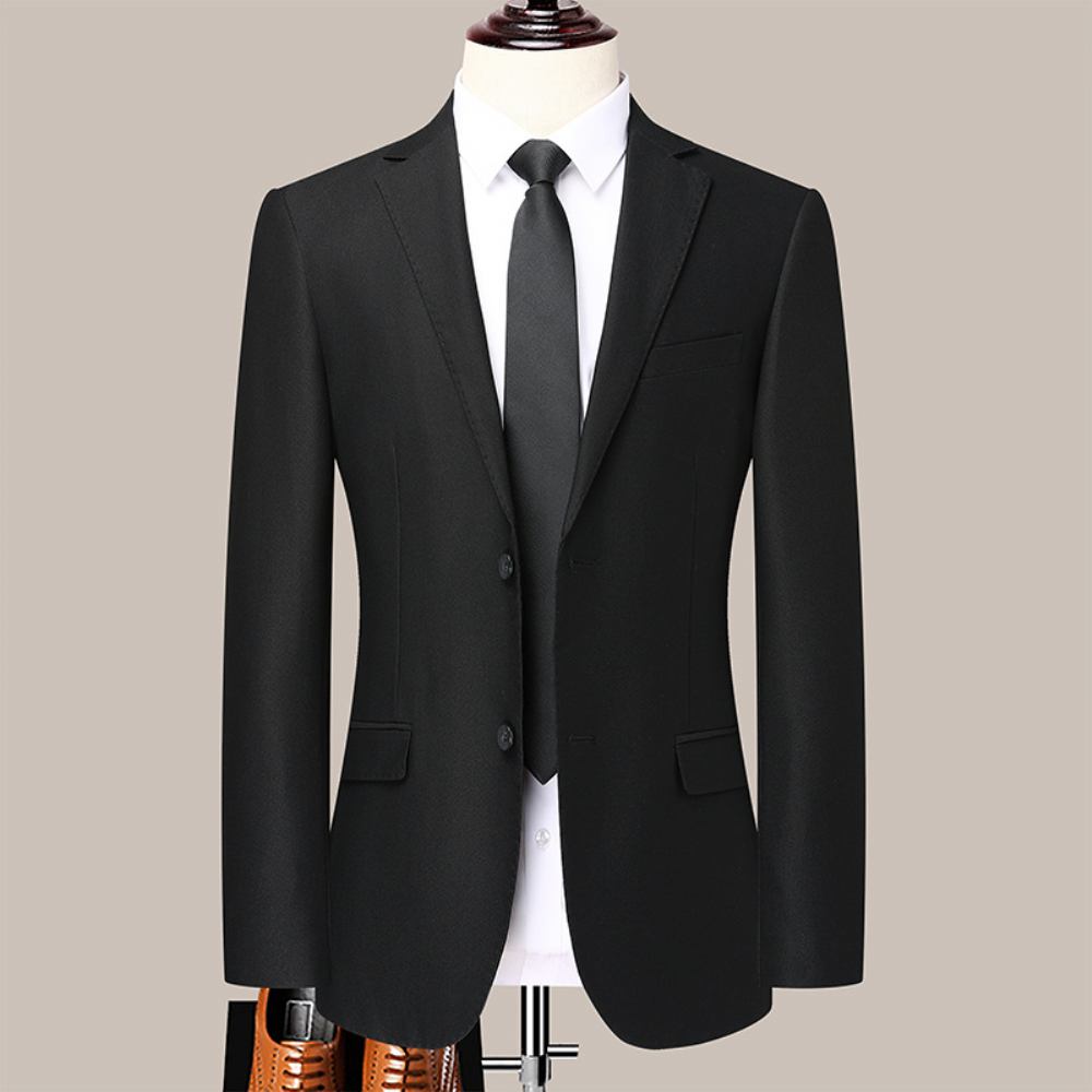 Casual Suit Męski Top Fashion Garnitur Slim Fit Light Business Męska Kurtka